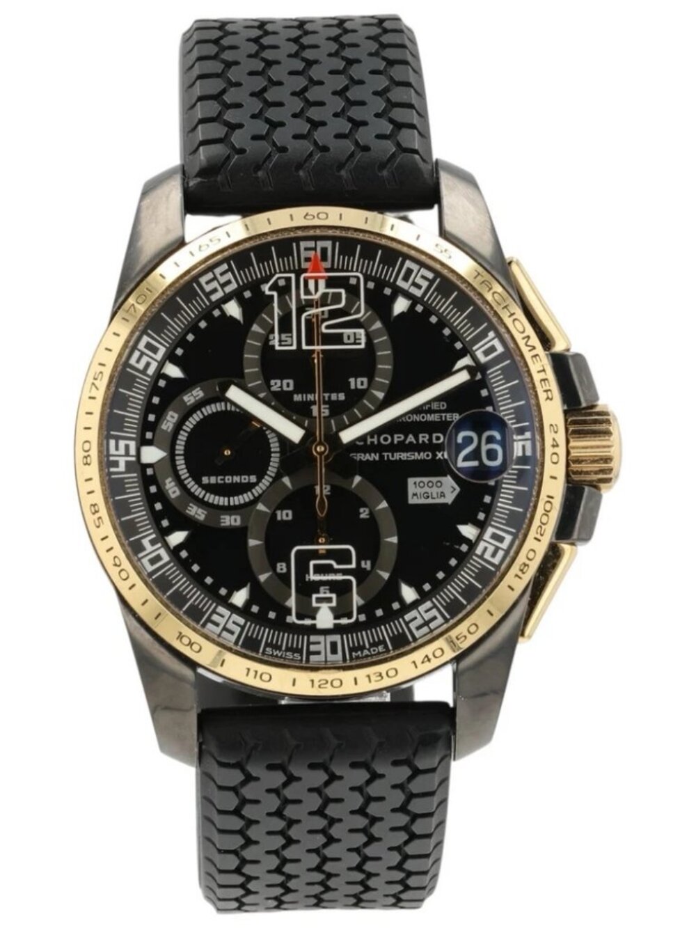 Chopard Mille Miglia Black Dial Steel & Rose Gold 44mm Automatic